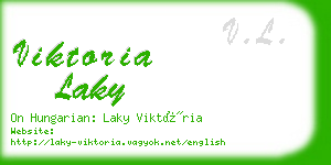 viktoria laky business card